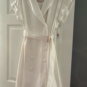 Calvin Klein White Mini Dress